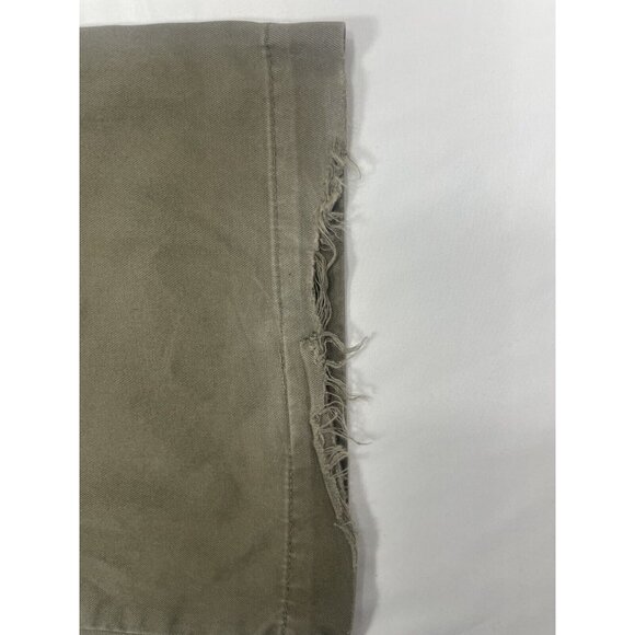 Banana Republic Men’s 31/34 Boot Fit Chino Olive Green Flat Front Pants - Picture 5 of 10